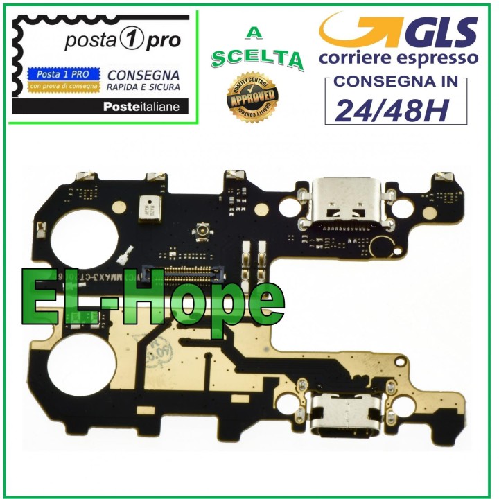CONNECTEUR DE CHARGE XIAOMI MI MAX 3 MICROPHONE DOCK JACK PCB TYPE C CHARGE