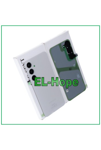 Coque arrière d origine Samsung Galaxy S24 Plus SM-S926, cache batterie gris marbré
