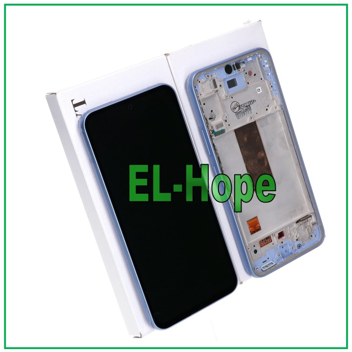 Écran tactile LCD d origine pour Samsung A54 5G 2023 SM-A546, cadre violet GH82-31231D