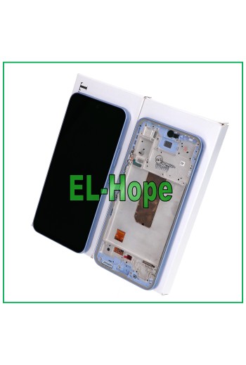 Écran tactile LCD 100 % d origine Samsung Galaxy A54 5G 2023 SM-A546 Cadre violet
