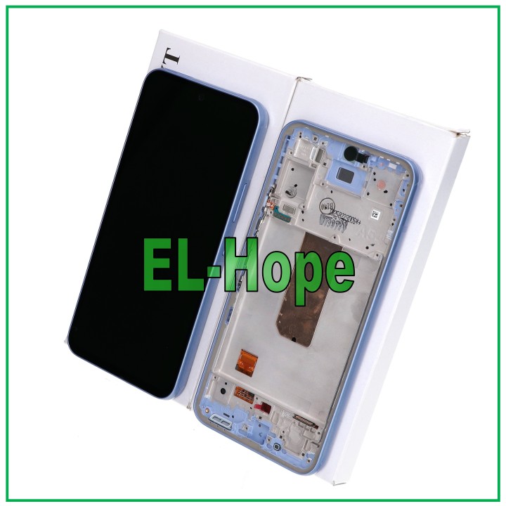Écran tactile LCD d origine pour Samsung A54 5G 2023 SM-A546, cadre violet GH82-31231D