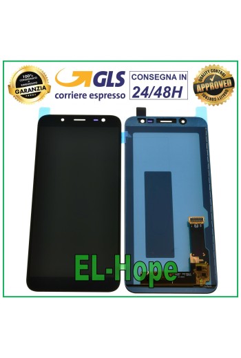 Écran LCD tactile en verre pour Samsung Galaxy J6 2018 SM J600F