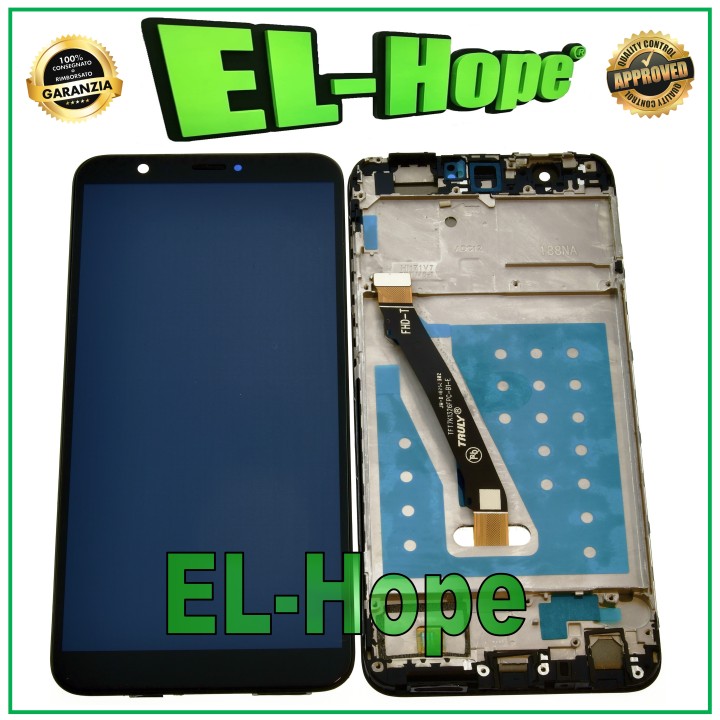 Cadre d e'cran LCD tactile noir pour Huawei P Smart Fig-LX1, LX2, LX3, Enjoy 7S