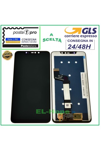 Écran LCD tactile noir pour Xiaomi Redmi Note 6 Pro