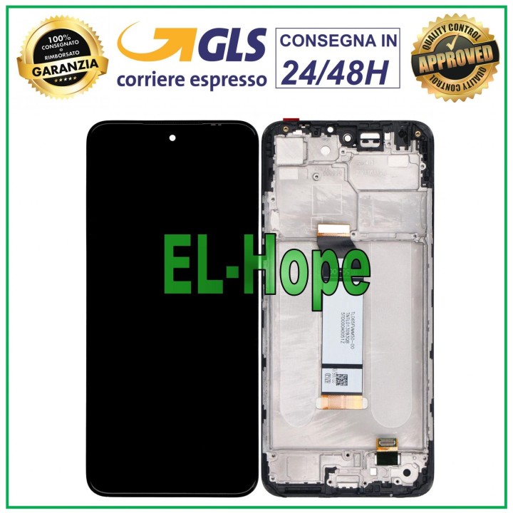 Écran LCD + châssis pour Xiaomi Redmi Note 10 5G M2103K19G Écran tactile en verre