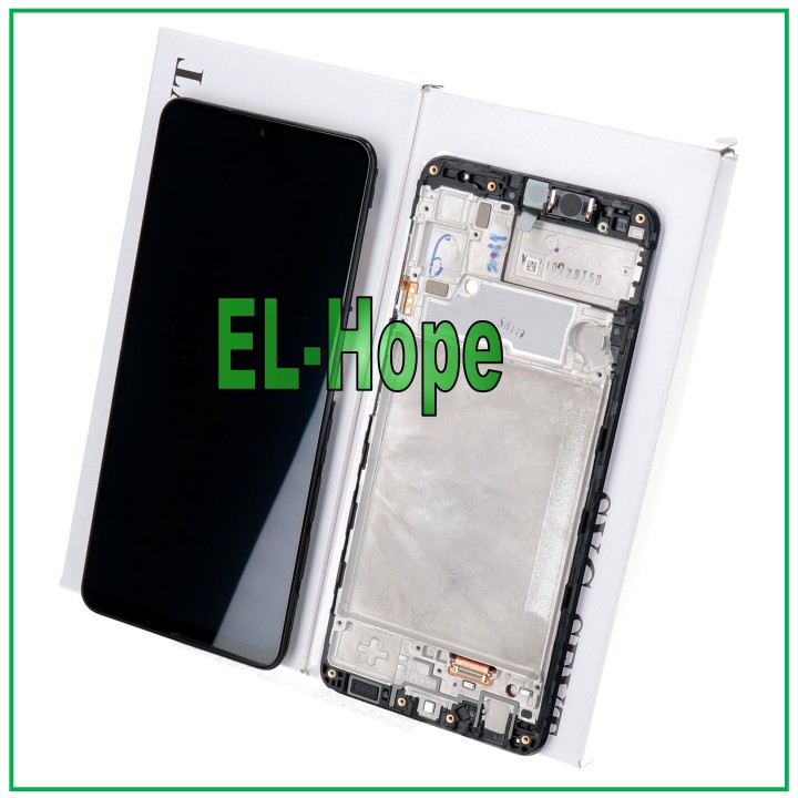 Cadre d origine, e'cran tactile noir pour Samsung A22 4G SM-A225 (GH82-26047A)