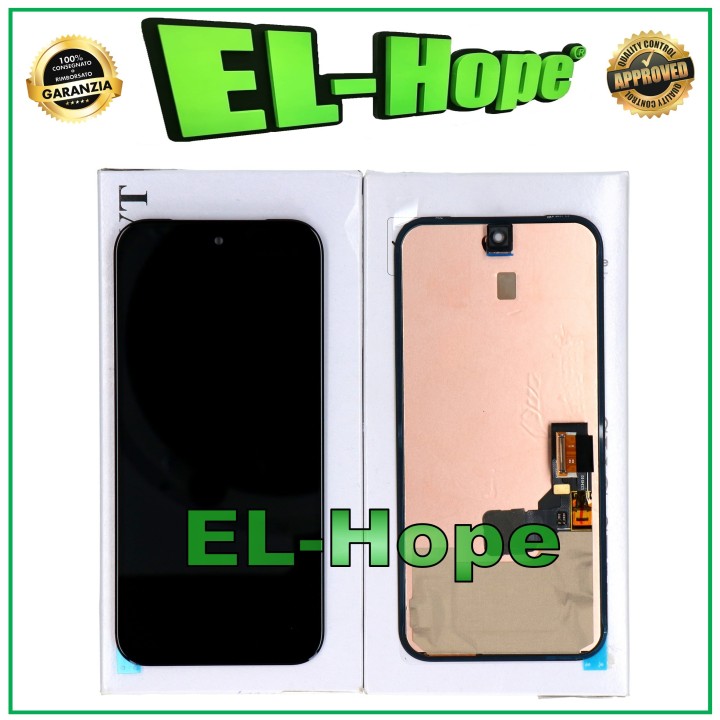 Écran tactile LCD d origine Google Pixel 8A GKV4X G6GPR G8HHN G576D Noir