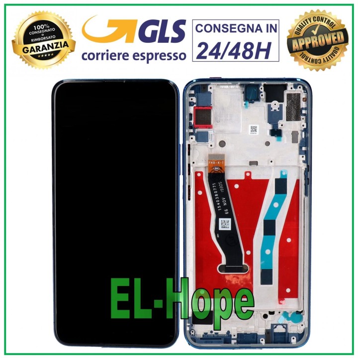 Cadre d e'cran LCD tactile bleu pour Huawei P Smart Z STK-LX1 STK-LX2 STK-L21