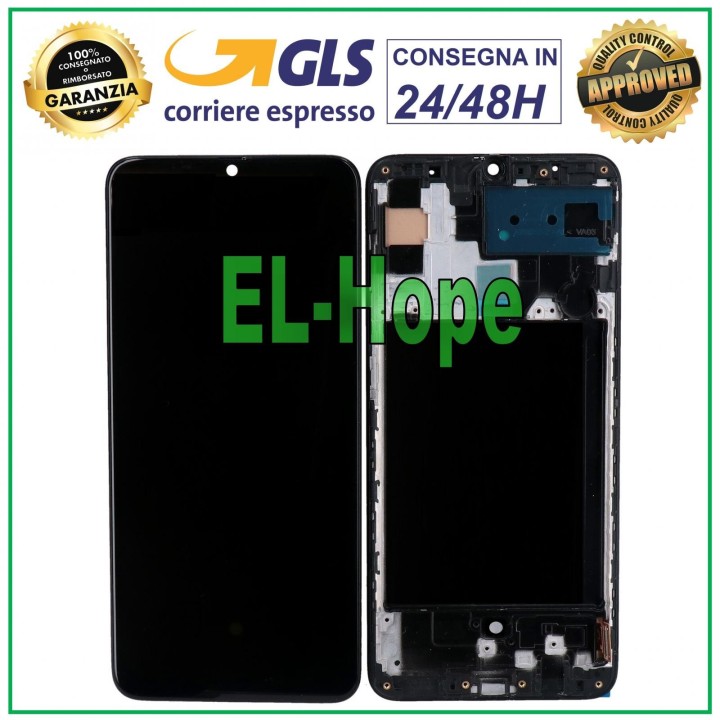 Écran LCD + châssis TFT pour Samsung Galaxy A70 SM-A705 F Écran tactile en verre
