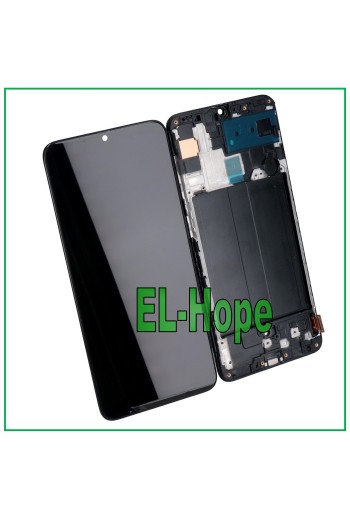 Écran LCD + châssis TFT pour Samsung Galaxy A70 SM-A705 F Écran tactile en verre 
