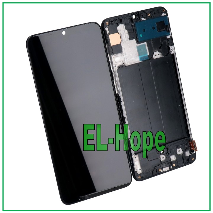 Écran LCD + châssis TFT pour Samsung Galaxy A70 SM-A705 F Écran tactile en verre