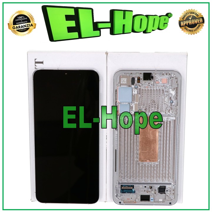 SERVICE D ÉCRAN D ORIGINE SAMSUNG S23+ PLUS SM-S916 VERT CLAIR LIME GH82-30476F