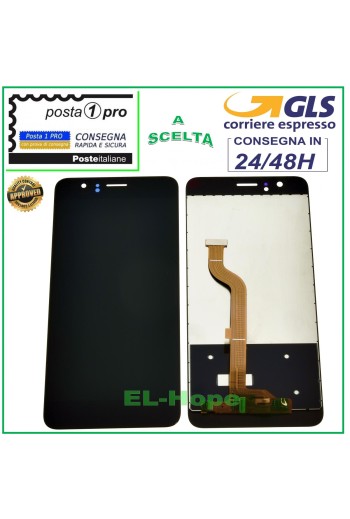 Écran LCD tactile en verre noir pour Huawei Honor 8 FRD-L09 FRD-L19