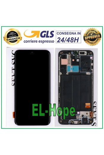 Écran LCD d origine Samsung Galaxy A40 SM A405 F, écran tactile en verre noir
