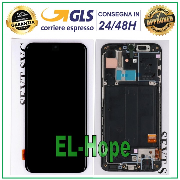 Cadre d e'cran LCD d origine remis a' neuf pour Samsung A40 SM A405 F tactile GH82-19674A
