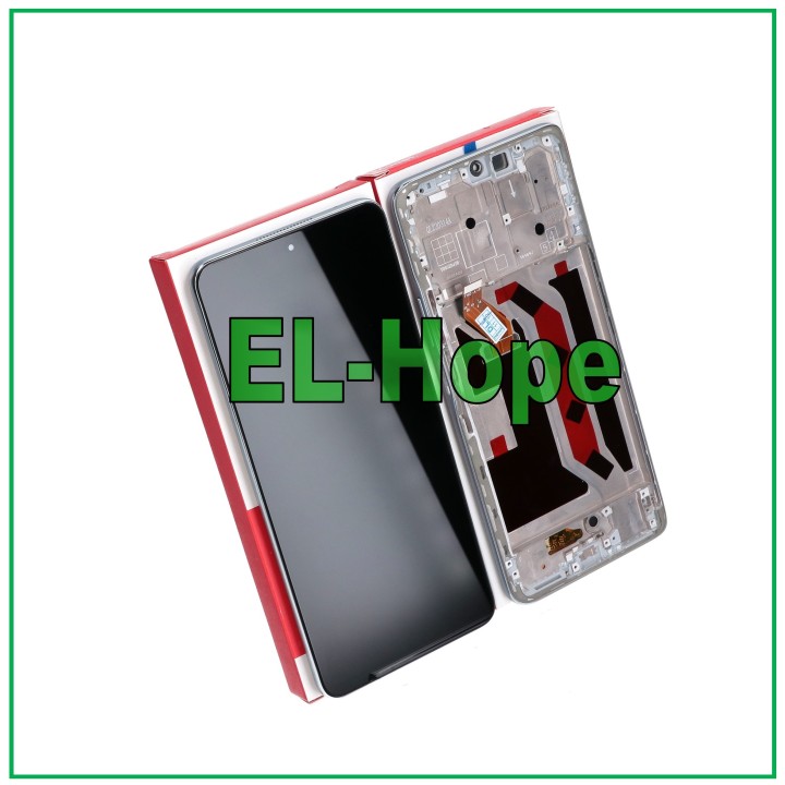 CADRE D AFFICHAGE + TACTILE ÉGAL SERVICE ORIGINAL HONOR MAGIC 4 LITE ANY-LX1 ARGENT