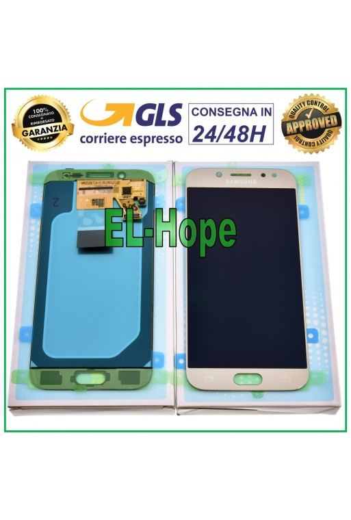 Écran LCD d origine Samsung Galaxy J5 2017 J530 SM-J530F Écran tactile doré