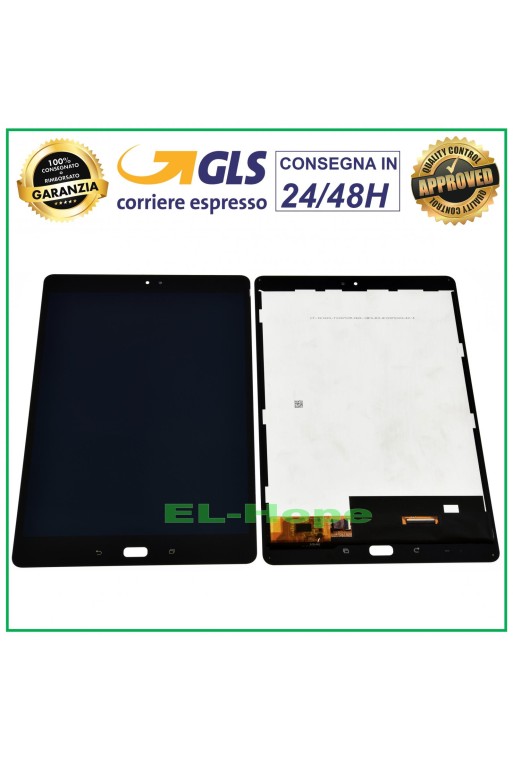 Écran LCD tactile en verre noir pour ASUS Zenpad 3S LTE Z500KL P001