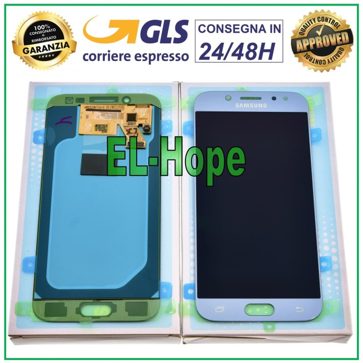 Écran d origine Samsung J5 2017 J530 SM-J530F tactile argent GH97-20738B