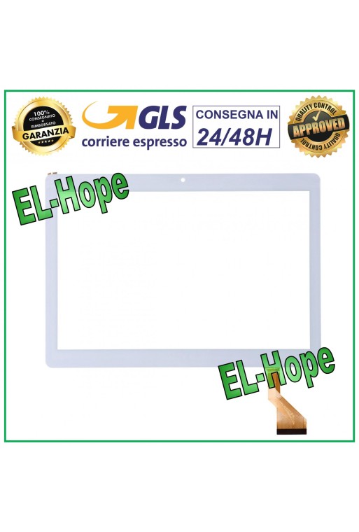 TABLETTE TACTILE EN VERRE SANNUO K101 FLATE CODE HN 1045-FPC-V2 BLANC