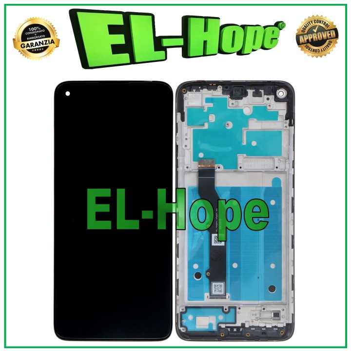 Écran tactile LCD + cadre pour Motorola Moto G9 Plus XT-2087 XT2087 Glass