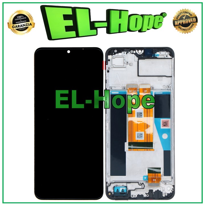 Écran LCD + châssis pour Oppo Realme C61 RMX3930, e'cran tactile assemble' en verre