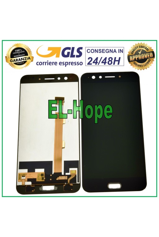 Écran LCD tactile noir pour Oppo F3