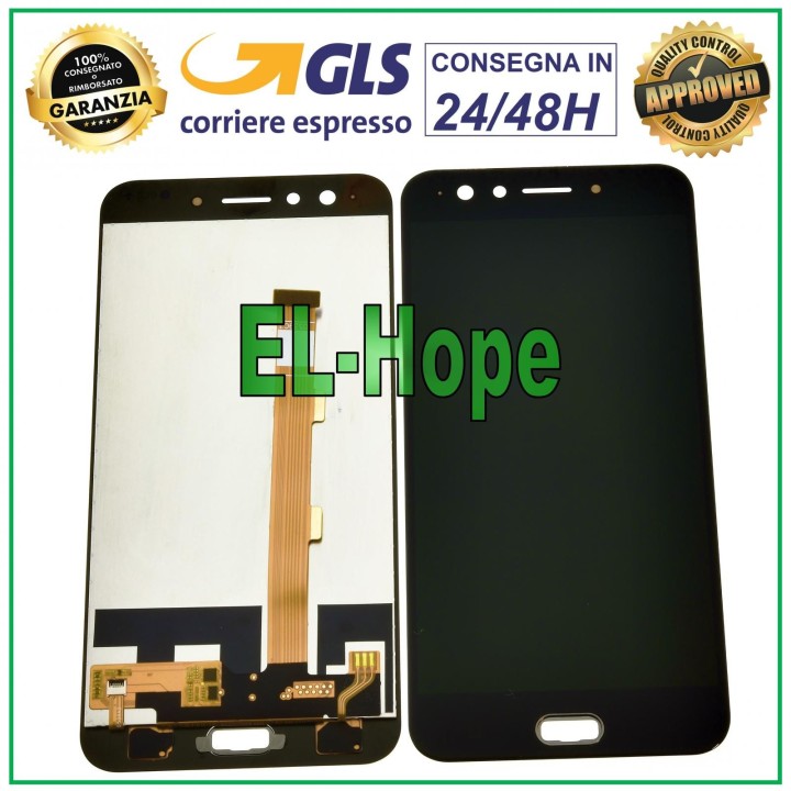 Écran LCD tactile noir pour Oppo F3