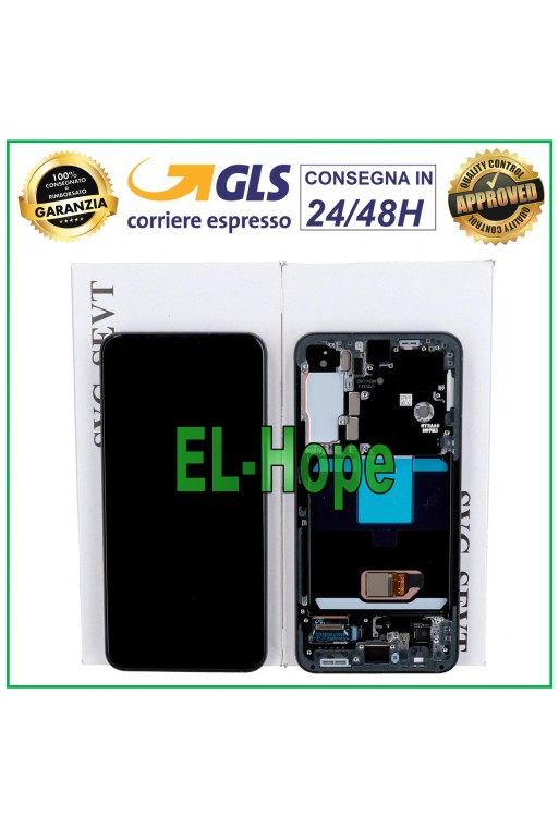 Écran LCD + cadre d origine Samsung Galaxy S22 2022 SM-S901 Écran tactile gris
