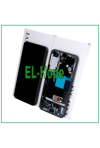 Écran LCD + cadre d origine Samsung Galaxy S22 2022 SM-S901 Écran tactile gris