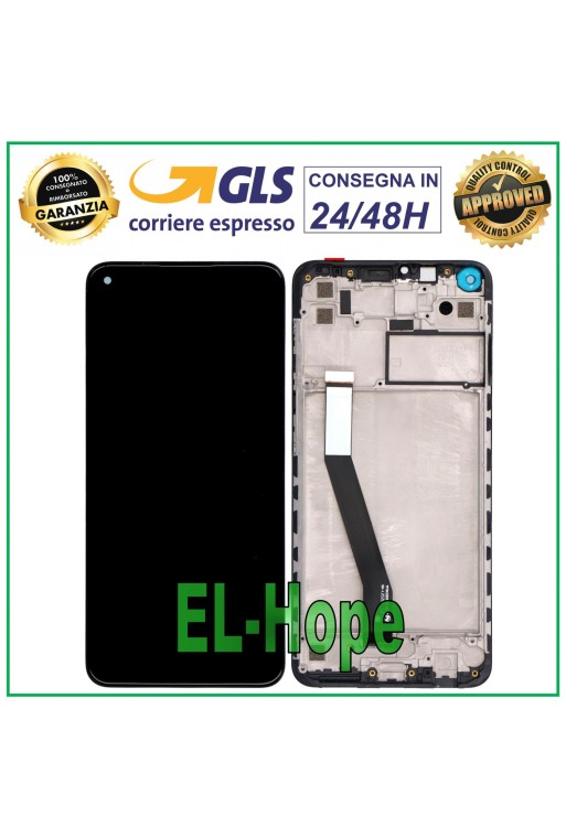 Cadre d écran LCD pour Xiaomi Redmi Note 9/10X 4G M2003J15SG, écran tactile en verre