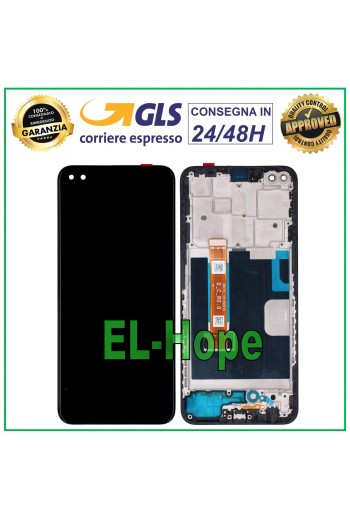 Écran LCD + châssis pour Oppo Reno 4Z 5G CPH2065 Écran tactile en verre