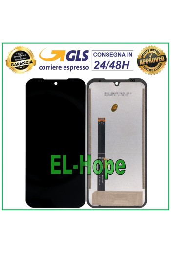 Écran LCD tactile assemblé noir pour Doogee S86/S86 Pro