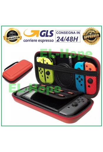 Housse rigide antichoc pour jeux et accessoires Nintendo Switch