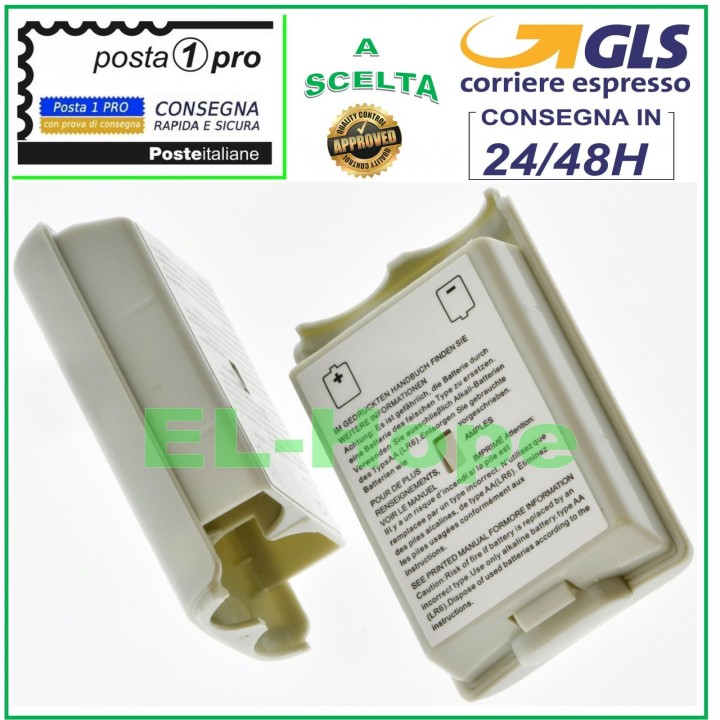 COUVERCLE DE REMPLACEMENT POUR JOYPAD, COMPARTIMENT À PILES, 2 PILES AA, POUR MANETTE XBOX 360, BLANC