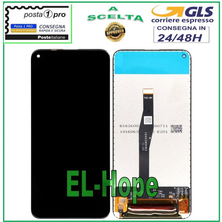 Écran LCD pour Huawei Nova 5T YAL-L21 L61 L71 Écran tactile assemble'