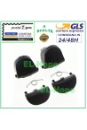ENSEMBLE DE BOUTONS AUTOCOLLANTS DE REMPLACEMENT L1 L2 R1 R2 + RESSORTS POUR MANETTE PS4 PRO JDM-040