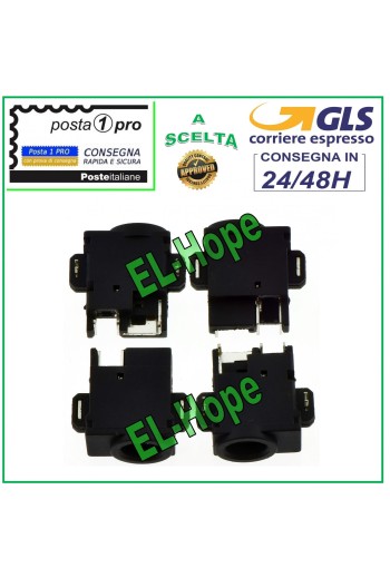 CONNECTEUR D ALIMENTATION PJ041 JACK ALIMENTATION CC R509 R610 R710 R700 N130 R470 2,5 mm