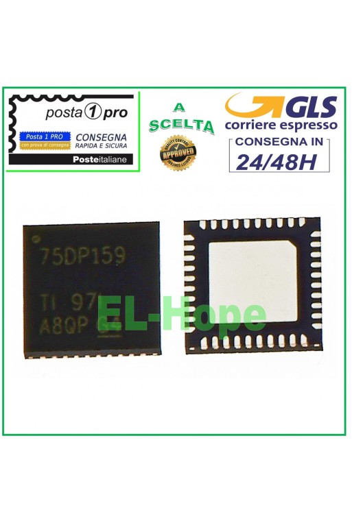 Puce de contrôle IC HDMI SN75DP159 6 Gbit/s pour Xbox One S Slim, clip de remplacement VQFN40