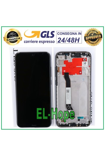 Écran LCD + cadre d origine Xiaomi Redmi Note 8T M1908C3XG Écran tactile noir
