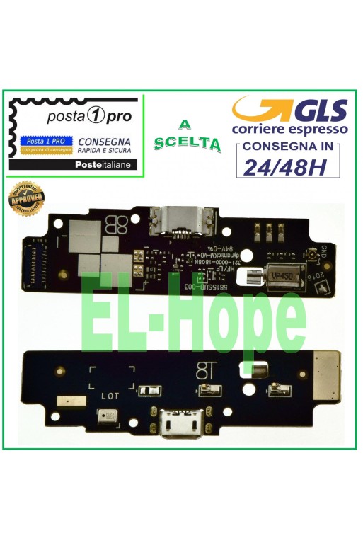 CONNECTEUR DE CHARGE ASUS ZENFONE GO ZB452KG X014D MICROPHONE STATION D ACCUEIL PLAT CHARGEMENT