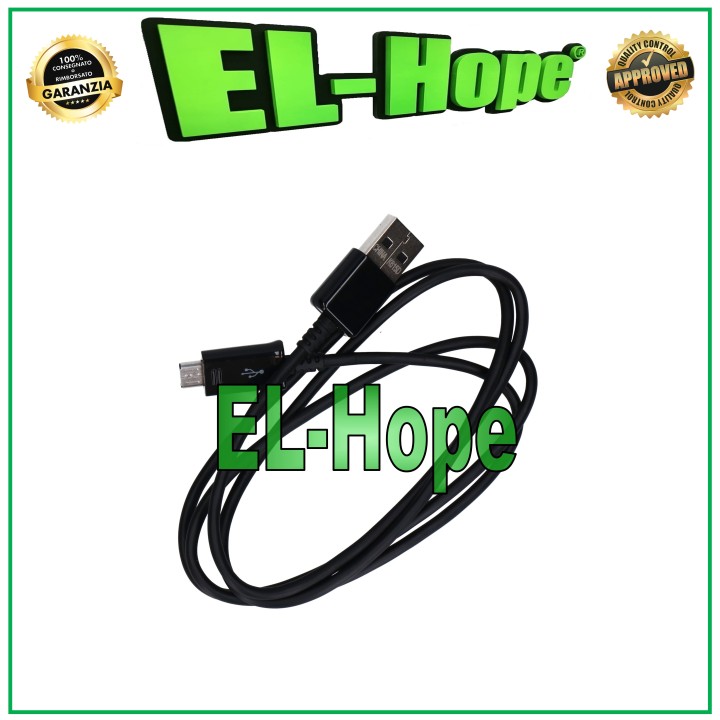 Câble de donne'es, câble de charge, chargeur de batterie, micro USB, universel, 1 m, noir