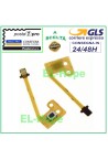 Nappe plate et flexible pour bouton ZR pour Joy-Con droit Nintendo Switch JoyCon DX Switch