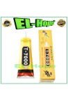 Colle noire multi-usages T-7000 110 ml pour re'paration d e'cran tactile de smartphone