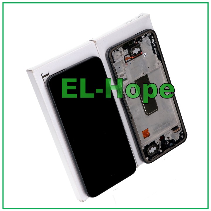 SERVICE D ÉCRAN TACTILE D ORIGINE SAMSUNG A34 5G SM-A346B CADRE NOIR GH82-31200A