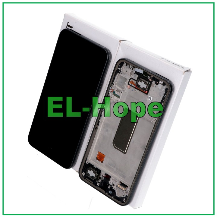 SERVICE D ÉCRAN TACTILE D ORIGINE SAMSUNG A34 5G SM-A346B CADRE NOIR GH82-31200A
