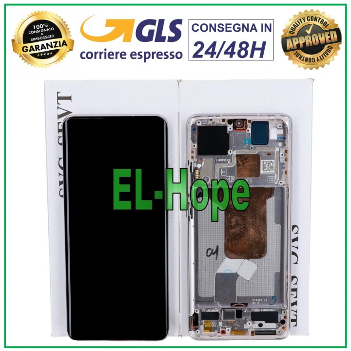 Écran tactile LCD d origine Xiaomi 12 2022 / 12X 5G 2022 / 12S, cadre violet