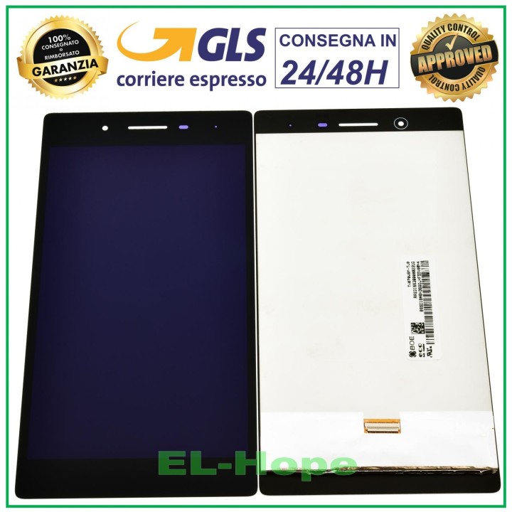 Écran LCD pour Lenovo Tab 4 TB 7304X TB 7304F Écran tactile en verre noir