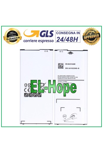 Batterie EB-BA510ABE pour Samsung Galaxy A5 2016 SM-A510F 2900 mAh, identique à l original