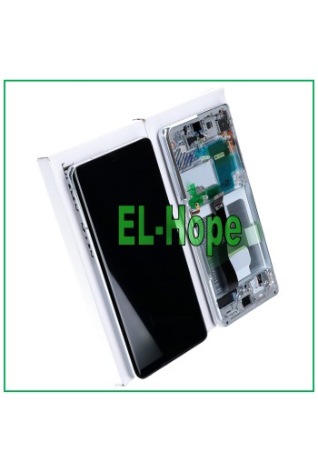 Écran LCD d origine Samsung Galaxy S21 Ultra SM-G998, écran tactile argenté